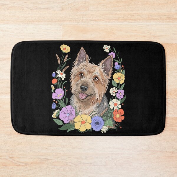 Item preview, Norwich Terrier Dog Summer Wildflowers Cute Floral  designed and sold by FadeOfThrone.