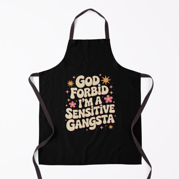 Item preview, Funny God Forbid I'm A Sensitive Gangsta Cute Cozy  designed and sold by KotexTemu.