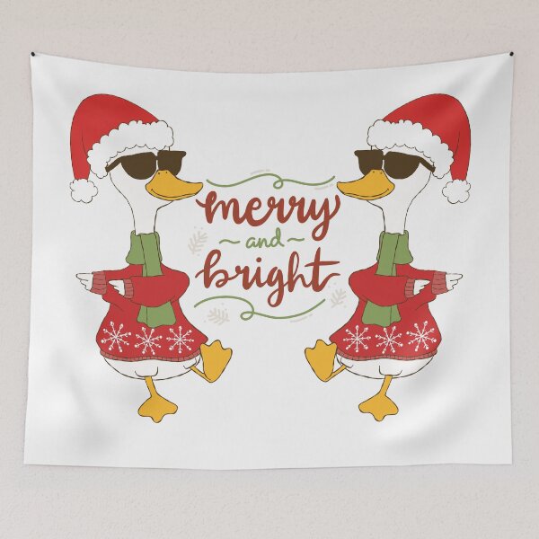 Item preview, Merry and Bright - Funny Christmas  designed and sold by FitEnvy.