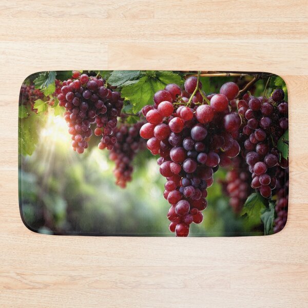 Item preview, Bunches of Ripe Red Grapes designed and sold by jecphotography and art.