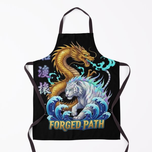 Item preview, Dragon and White Tiger – Elemental Fusion Art designed and sold by Dogandesighn.