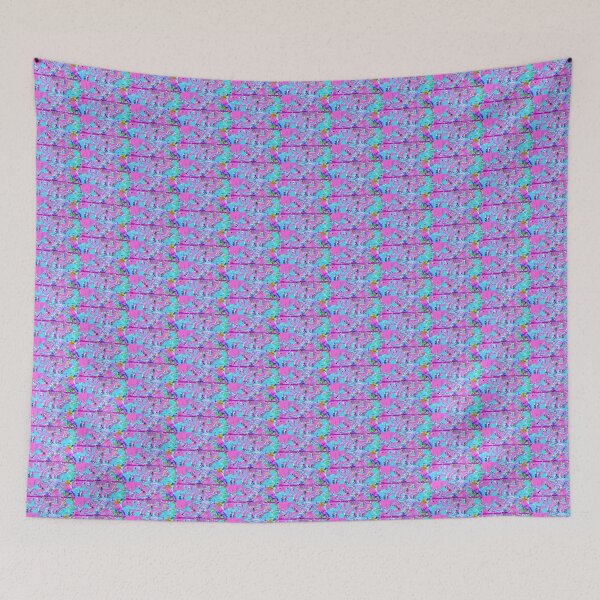 Item preview, Cyclical Dream of Cyan and Fuchsia designed and sold by Paolasync.