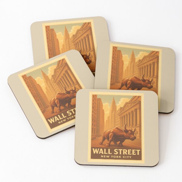 Item preview, Wall Street Vintage: Retro Financial Power designed and sold by DesignShopAD.