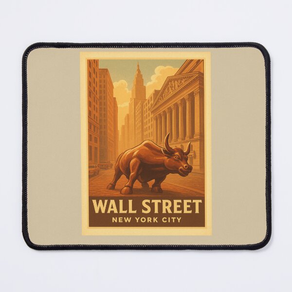 Item preview, Wall Street Vintage: Retro Financial Power designed and sold by DesignShopAD.