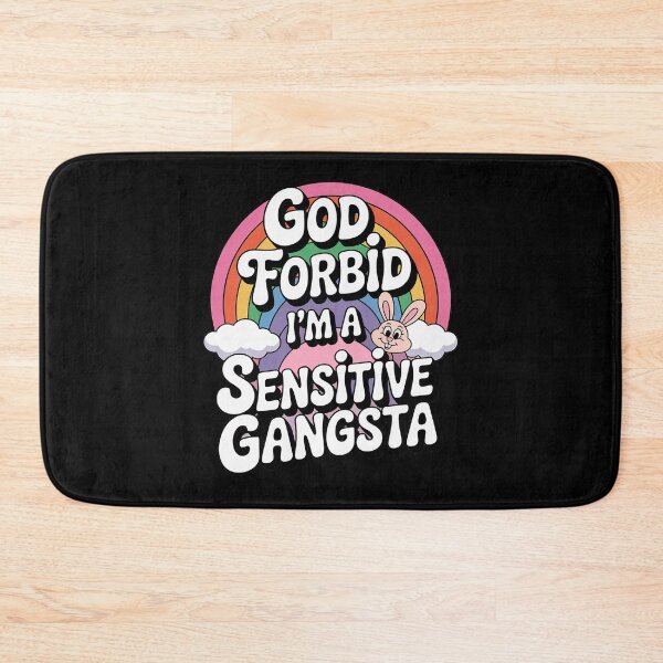 Item preview, Funny God Forbid I'm A Sensitive Gangsta Cute Cozy Premium 2  designed and sold by KotexTemu.