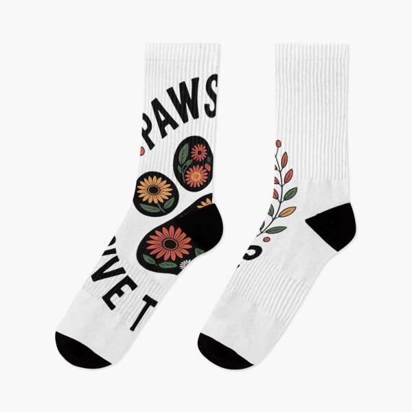 Item preview, Paws And Give Thanks Dog Paw Floral Thanksgiving Day Autumn  designed and sold by FadeOfThrone.