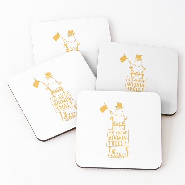 Item preview, Yellow Moominpappa Winter Games Go Ahead Moomintroll! designed and sold by MoominStore.