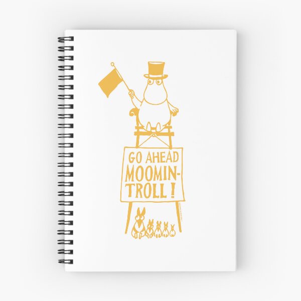 Item preview, Yellow Moominpappa Winter Games Go Ahead Moomintroll! designed and sold by MoominStore.