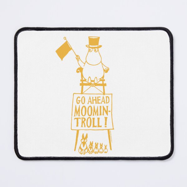 Item preview, Yellow Moominpappa Winter Games Go Ahead Moomintroll! designed and sold by MoominStore.