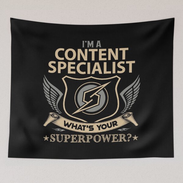 Item preview, Content Specialist designed and sold by hzibfldecjq42.