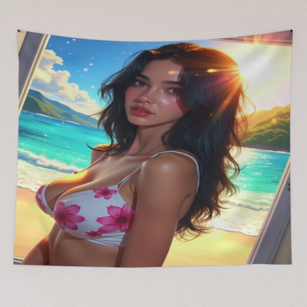 Item preview, Blushing Rose | Beach Babes designed and sold by KasaHunterHarem.