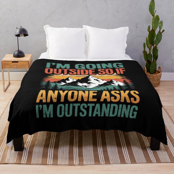 Item preview, Funny Outdoor and Camping Quote  designed and sold by NailMolisa.