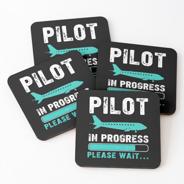 Item preview, Pilot In Progress Please Wait, Aircraft Pilot, Pilot, Navigator, Aviator, Airplane Pilot, Aviation, Pilot Trainee  designed and sold by DoodleUrban.
