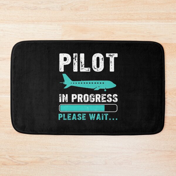 Item preview, Pilot In Progress Please Wait, Aircraft Pilot, Pilot, Navigator, Aviator, Airplane Pilot, Aviation, Pilot Trainee  designed and sold by DoodleUrban.