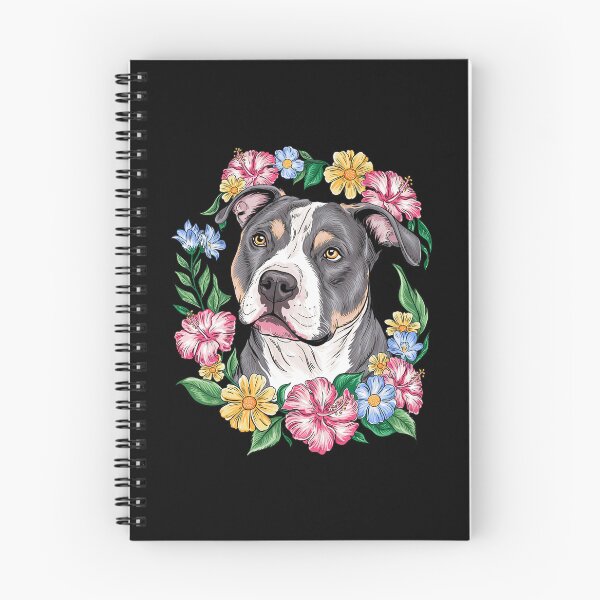 Item preview, Pitbull Mom Floral Dog Lover Flowers Cute  designed and sold by MarryIsMonth.
