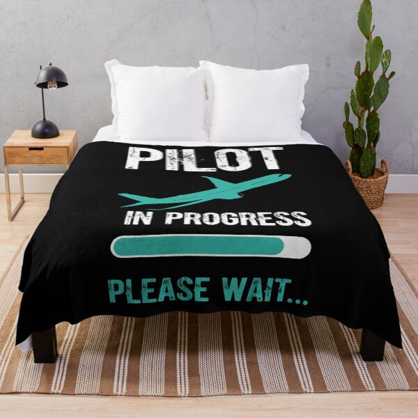 Item preview, Pilot In Progress Please Wait, Aircraft Pilot, Pilot, Navigator, Aviator, Airplane Pilot, Aviation, Pilot Trainee  designed and sold by DoodleUrban.