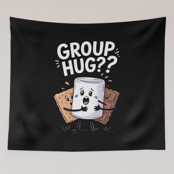 Item preview, Funny Sexy Smores Group Hug Camping Adult Humor  designed and sold by NailMolisa.