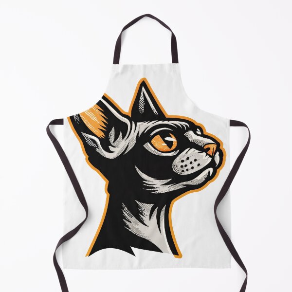 Item preview, Sphynx Stare: Bold Elegance in Vector Form designed and sold by ForeverPrintsOK.