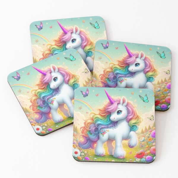 Item preview, Unicorn in the meadow designed and sold by Karaburmagirl.