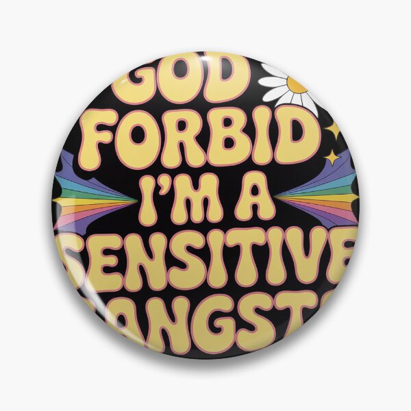 Item preview, Funny God Forbid I'm A Sensitive Gangsta Cute Cozy  designed and sold by KotexTemu.