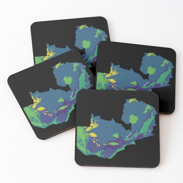 Item preview, Sketching Color Into the Earth - Zambia designed and sold by AceMaps7.