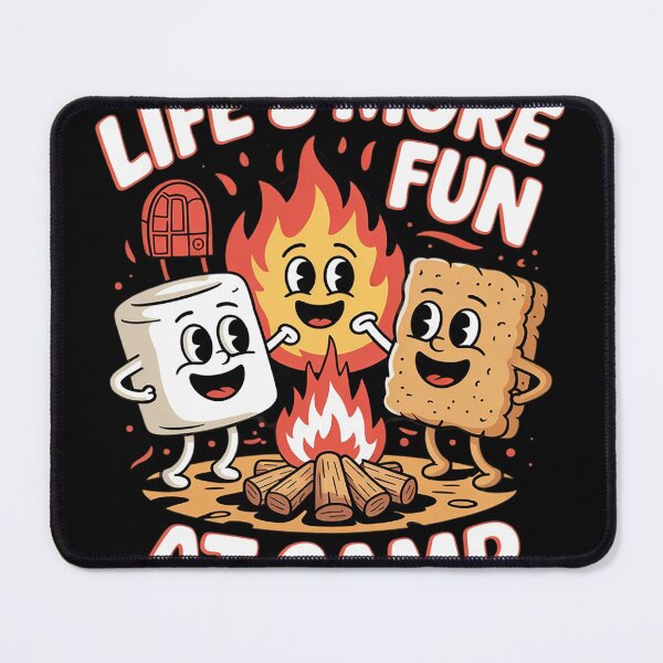 Item preview, Funny S'mores Camping Campfire Marshmallow Life S'more Fun  designed and sold by NailMolisa.
