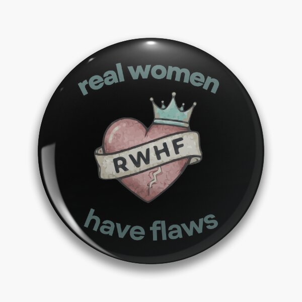 Item preview, Real Women Have Flaws with symbol designed and sold by RWHF-Brand.