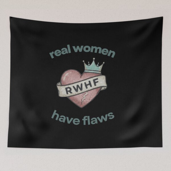 Item preview, Real Women Have Flaws with symbol designed and sold by RWHF-Brand.