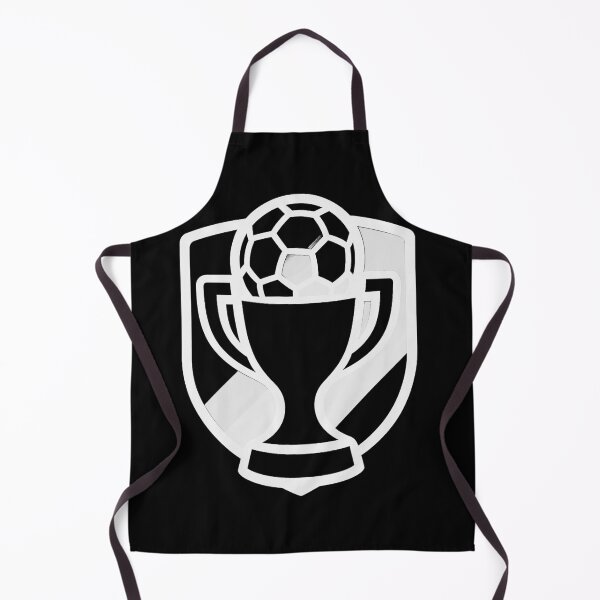 Item preview, Trophy logo with soccer ball (negative ver) designed and sold by Moonshroomarts.