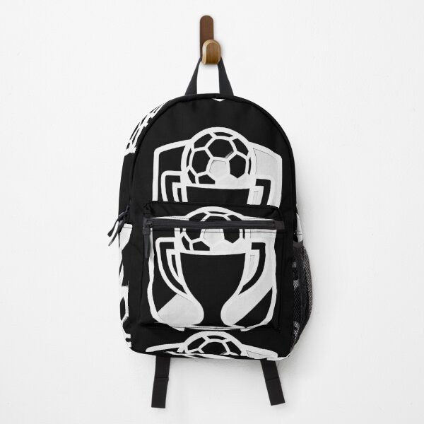 Item preview, Trophy logo with soccer ball (negative ver) designed and sold by Moonshroomarts.