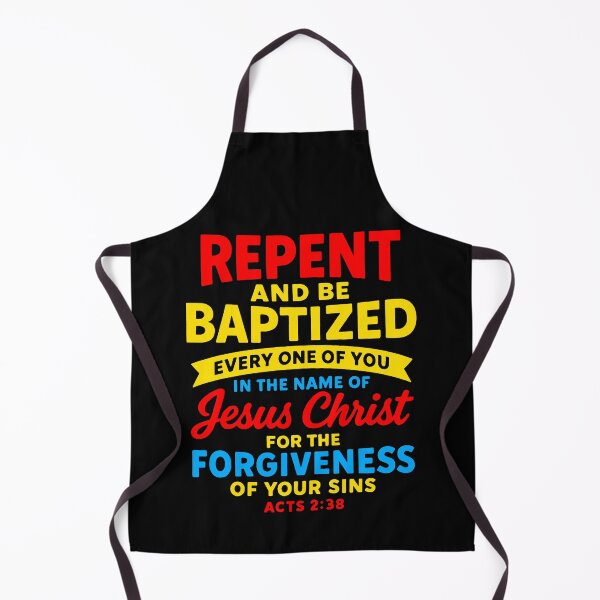 Item preview, Acts 2:38 Repent and Be Baptized In The Name of Jesus Christ designed and sold by plushism.