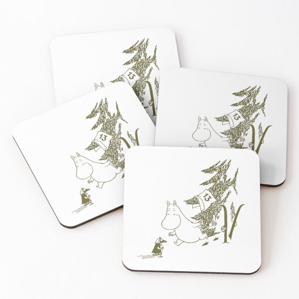 Item preview, Olive Moomintroll Apres Ski Winter Sports Games designed and sold by MoominStore.