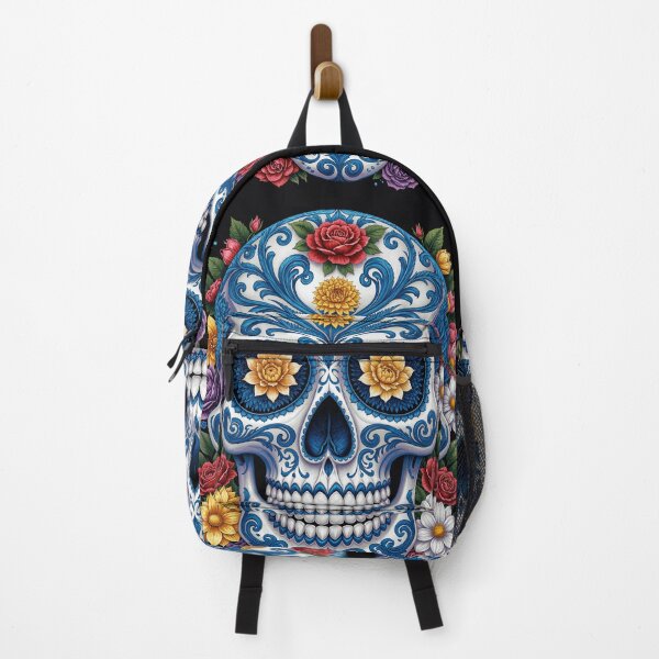 Item preview, Porcelain Skull Blooming with Roses designed and sold by Grafititee.