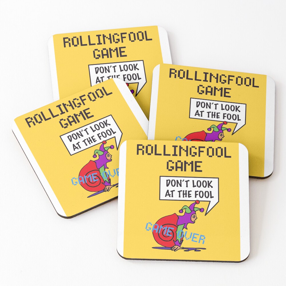 Item preview, Coasters (Set of 4) designed and sold by Rollingfool.