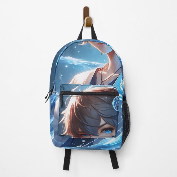 Item preview, Cancer Zodiac Anime Boy | Water Element Aesthetic Illustration designed and sold by shopwithcare.