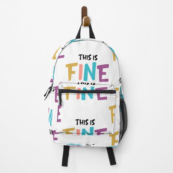 Item preview, This Is Fine – Classic Meme Tee designed and sold by teedesigndaily.