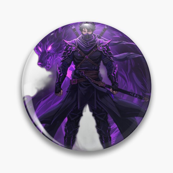 Item preview, Shadow Wolf Spirit – Dark Aura Protector Anime Warrior designed and sold by gavinroyal.