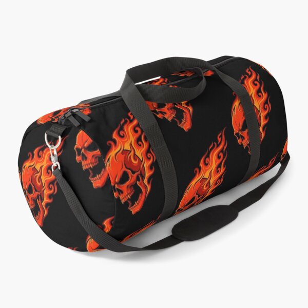 Item preview, Flaming Skull Fiery Head Design designed and sold by Skulls & Calaveras.