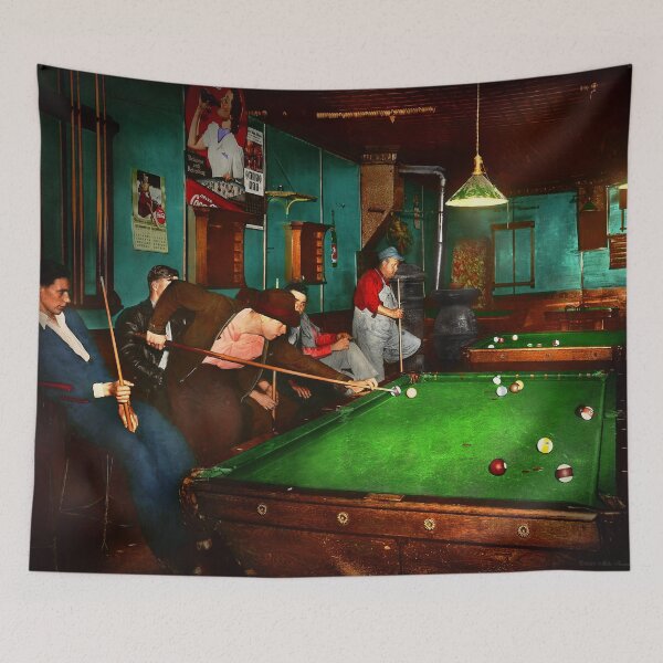 Item preview, Sport - Pool - Right on cue 1947 designed and sold by Mike Savad Photography.