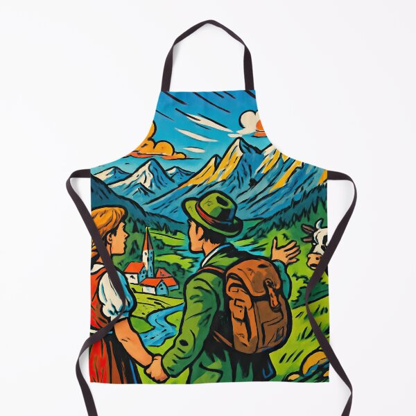 Item preview, Austria landscape | Comics style - Cartoon designed and sold by ComicsFactory.
