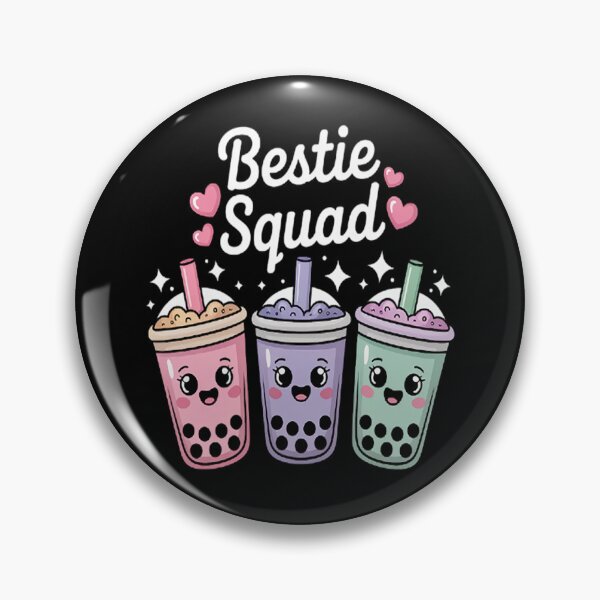 Item preview, Bestie Squad Twin Day For Girls BFF Boba Tea Best Friend designed and sold by brinbotty.