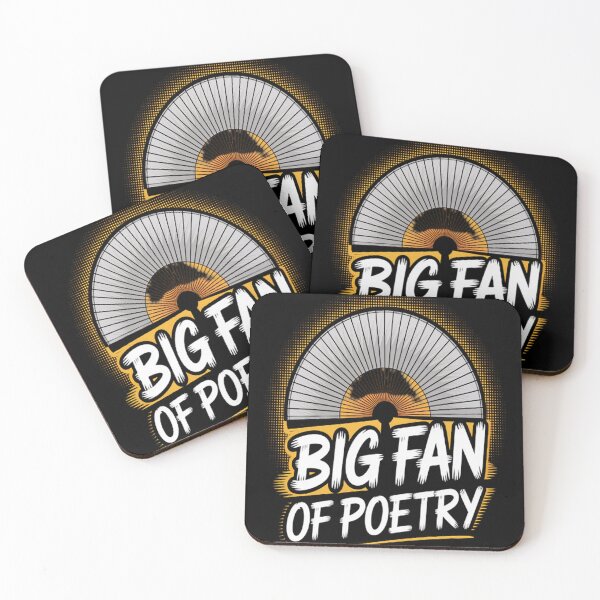 Item preview, Big Fan of Poetry Literary Enthusiast Creative Writing designed and sold by brinbotty.