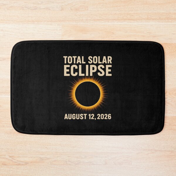 Item preview, Total Solar Eclipse August 12, 2026  designed and sold by DemureArtsy.