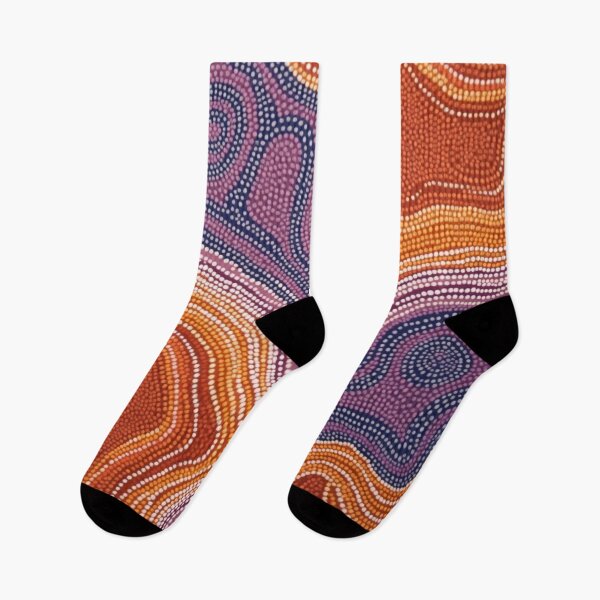 Item preview, Aboriginal Inspired Dot Art - Terracotta Lava designed and sold by GrinGalore.