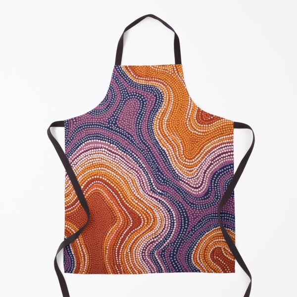 Item preview, Aboriginal Inspired Dot Art - Terracotta Lava designed and sold by GrinGalore.