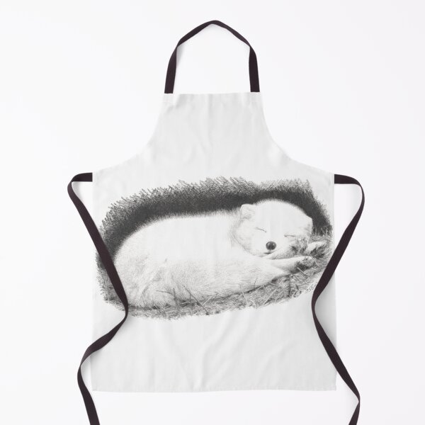 Item preview, Sleeping Arctic Fox designed and sold by ISEriksonartist.