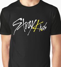 KPOP STRAY KIDS OFFICIAL LOGO I AM WHO Graphic T-Shirt