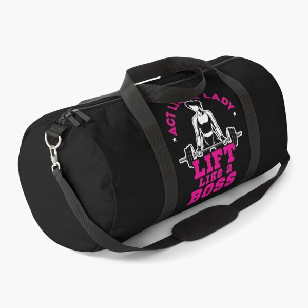 Item preview, Act Like a Lady Lift Like a Boss Exercise Fitness Motivation designed and sold by jaygo.