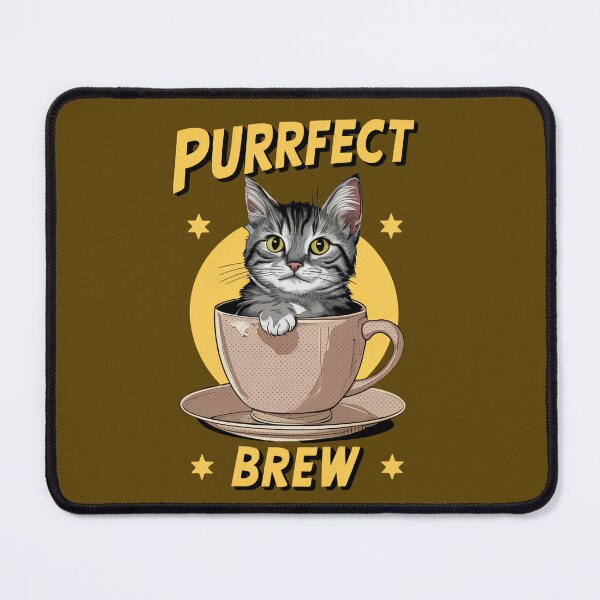 Item preview, Purrfect Brew designed and sold by Pixel-Lair.
