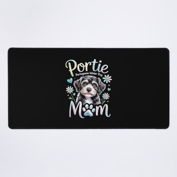 Item preview, Portuguese Water Dog Mom Mum Portie Mom designed and sold by FadeOfThrone.